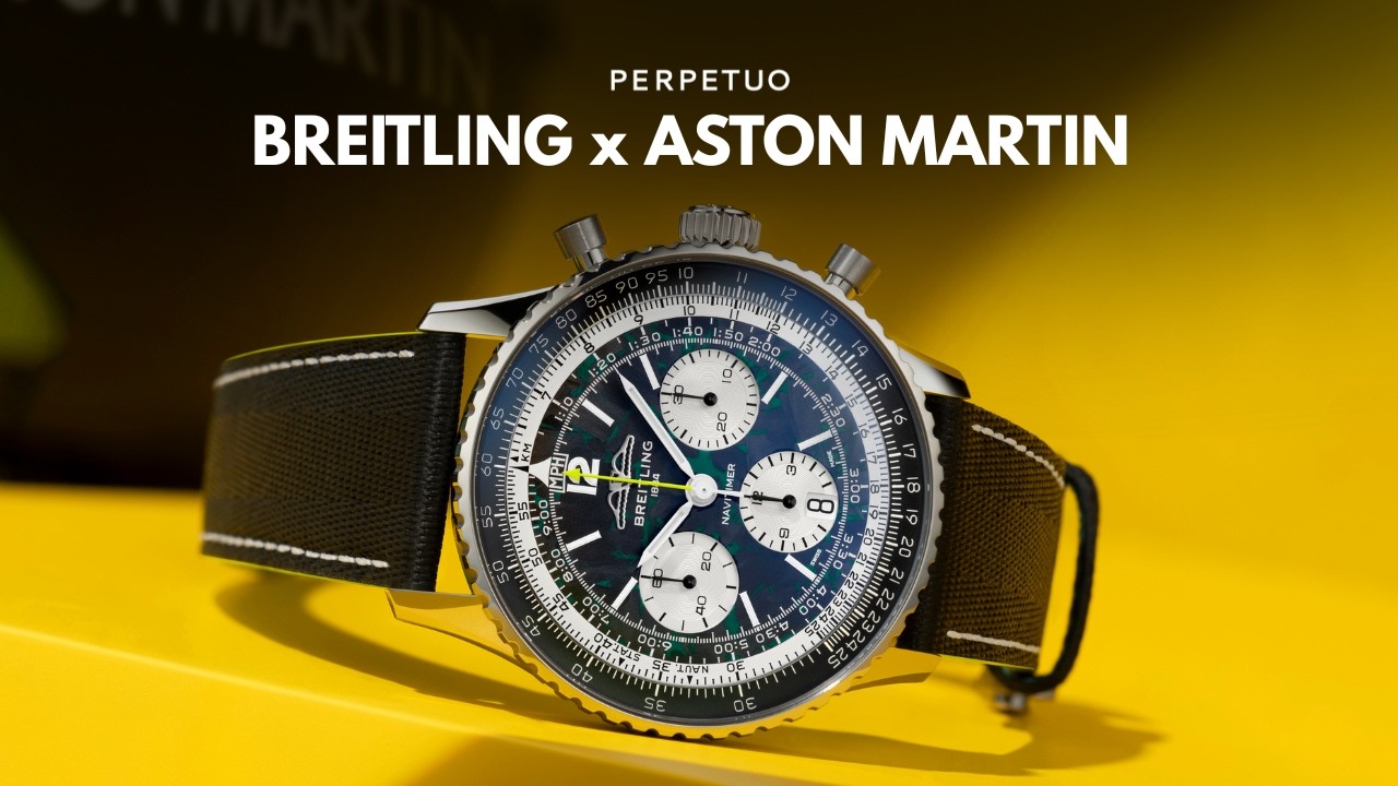Nuevo reloj oficial de Aston Martin F1: Breitling