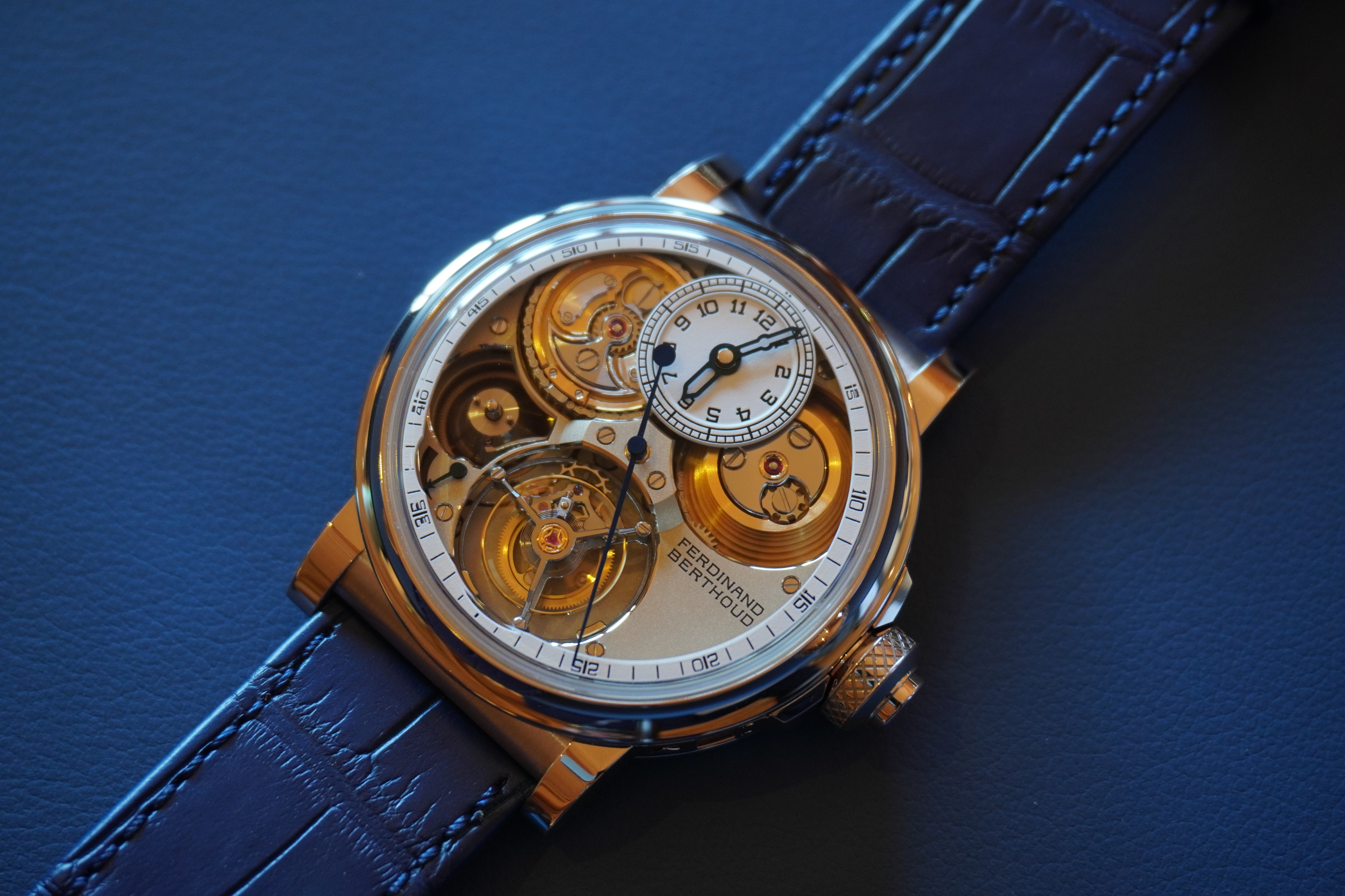 Ferdinand Berthoud Mesure du Temps 1787 Chronomètre FB 2TV: el rigor de la fuerza constante invertida