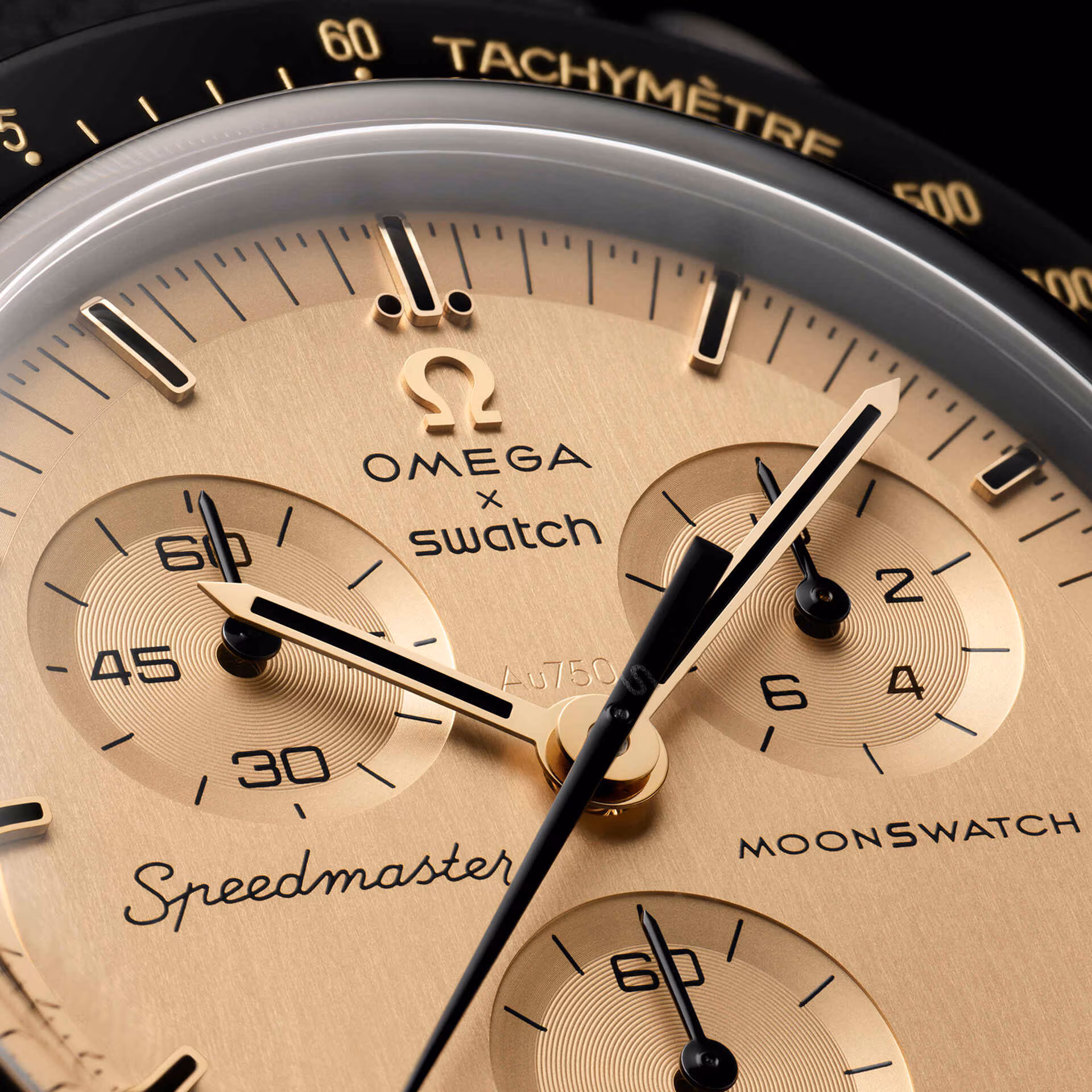 Swatch Mission to the Moon 1969: 11 gramos de oro histórico en formato biocerámico