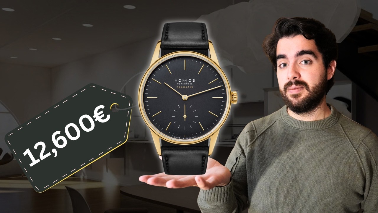 ¿Te comprarías un NOMOS de oro? Yo…